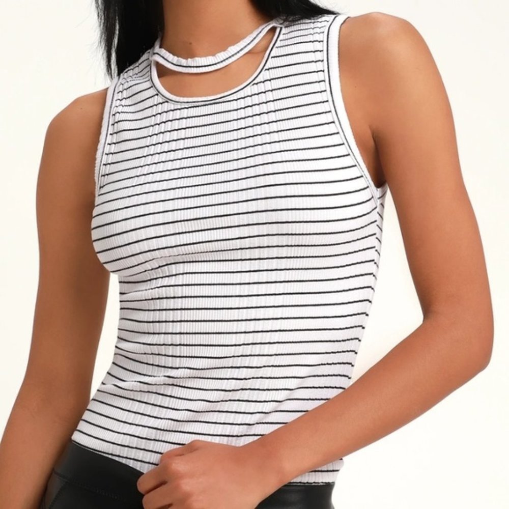 Project Social Cutout Neck Tank